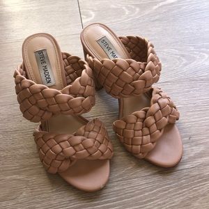 Selling my Steve Madden twisted shoes. Used approx 3 times